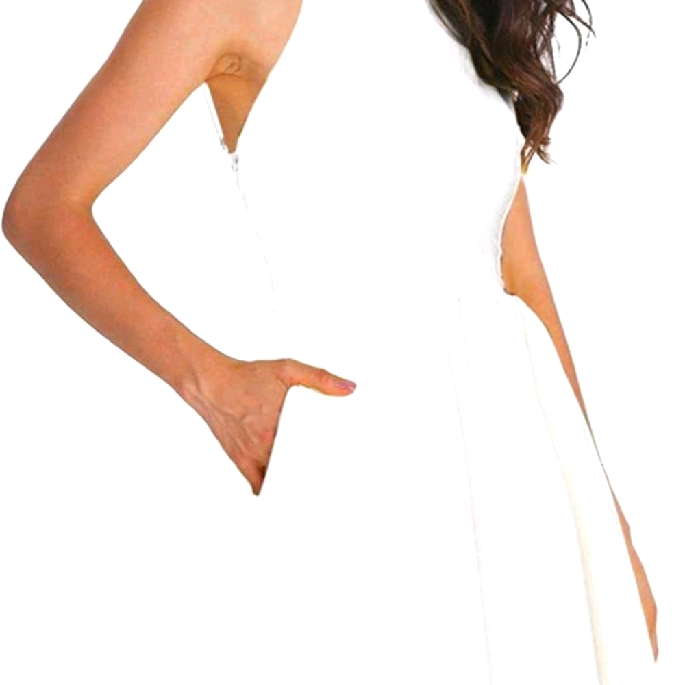 White brand new dress